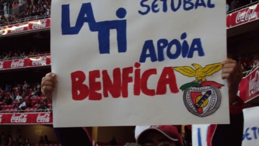LATI Apoia O Benfica No Estádio Da Luz