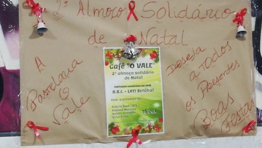 Utentes do RSI da LATI participam em Almoço Solidário de Natal