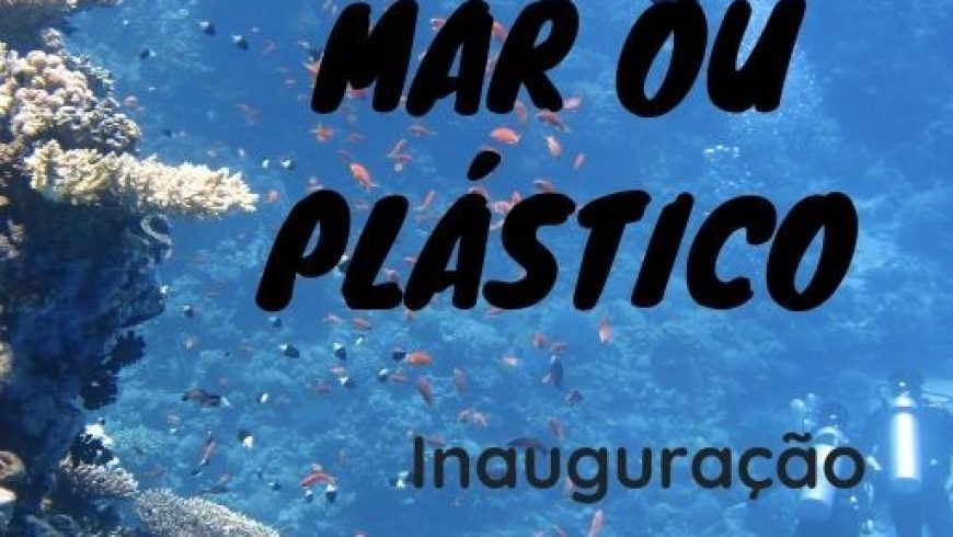 Jovens da LATI elaboram exposição sobre lixo nos oceanos
