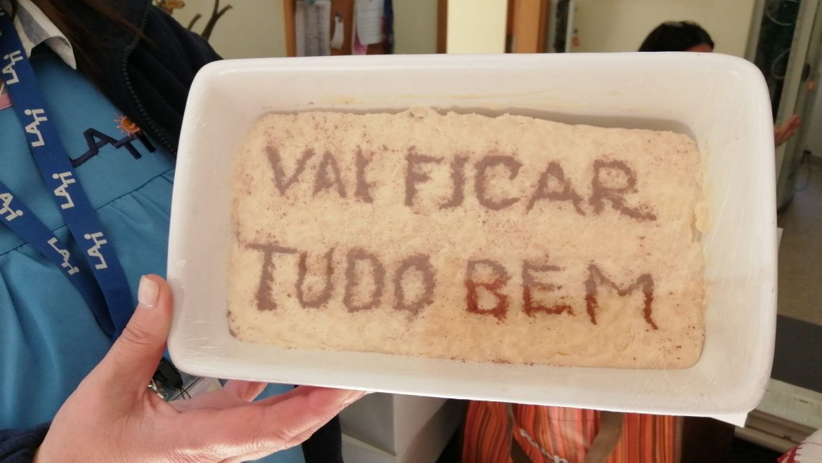 Agradecimento aos familiares dos utentes
