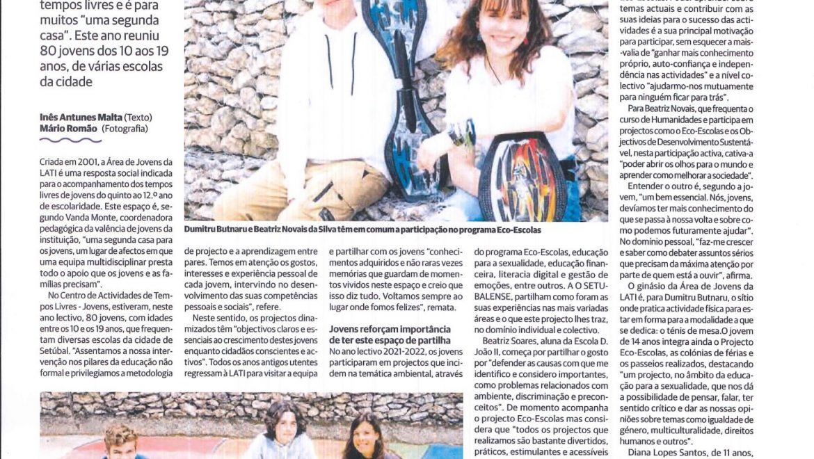 Área de Jovens da LATI n´O Setubalense