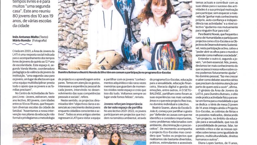 Área de Jovens da LATI n´O Setubalense