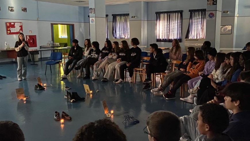 Área de Jovens evoca Holocausto