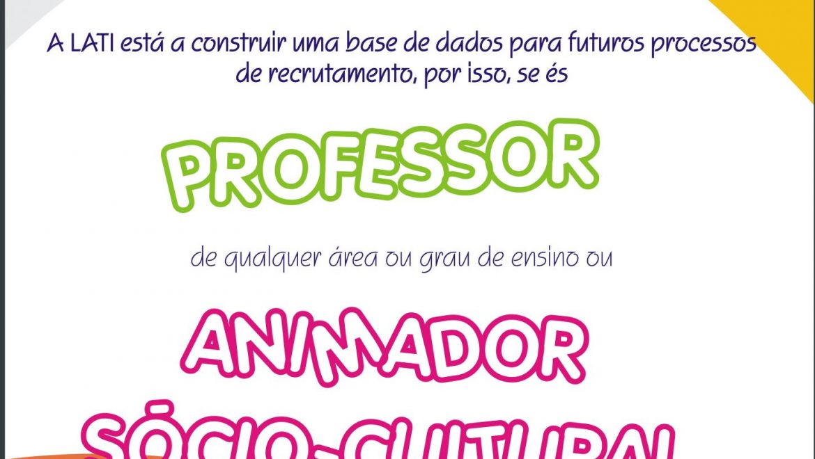 Junta-te à nossa equipa!!