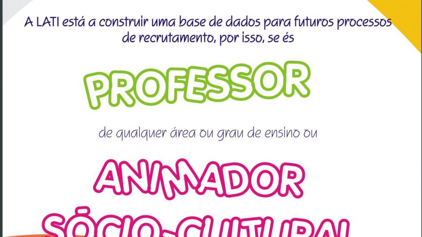 Junta-te à nossa equipa!!