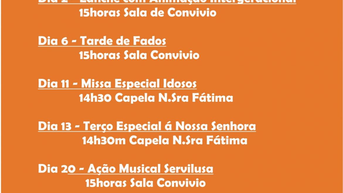Lati comemora Mês do Idoso