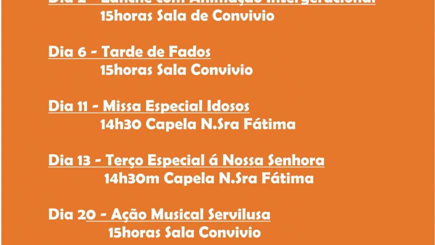 Lati comemora Mês do Idoso