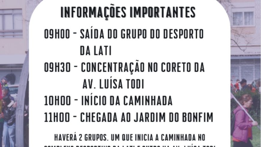 9ª Caminhada pelos Outros – Venha caminhar connosco!|